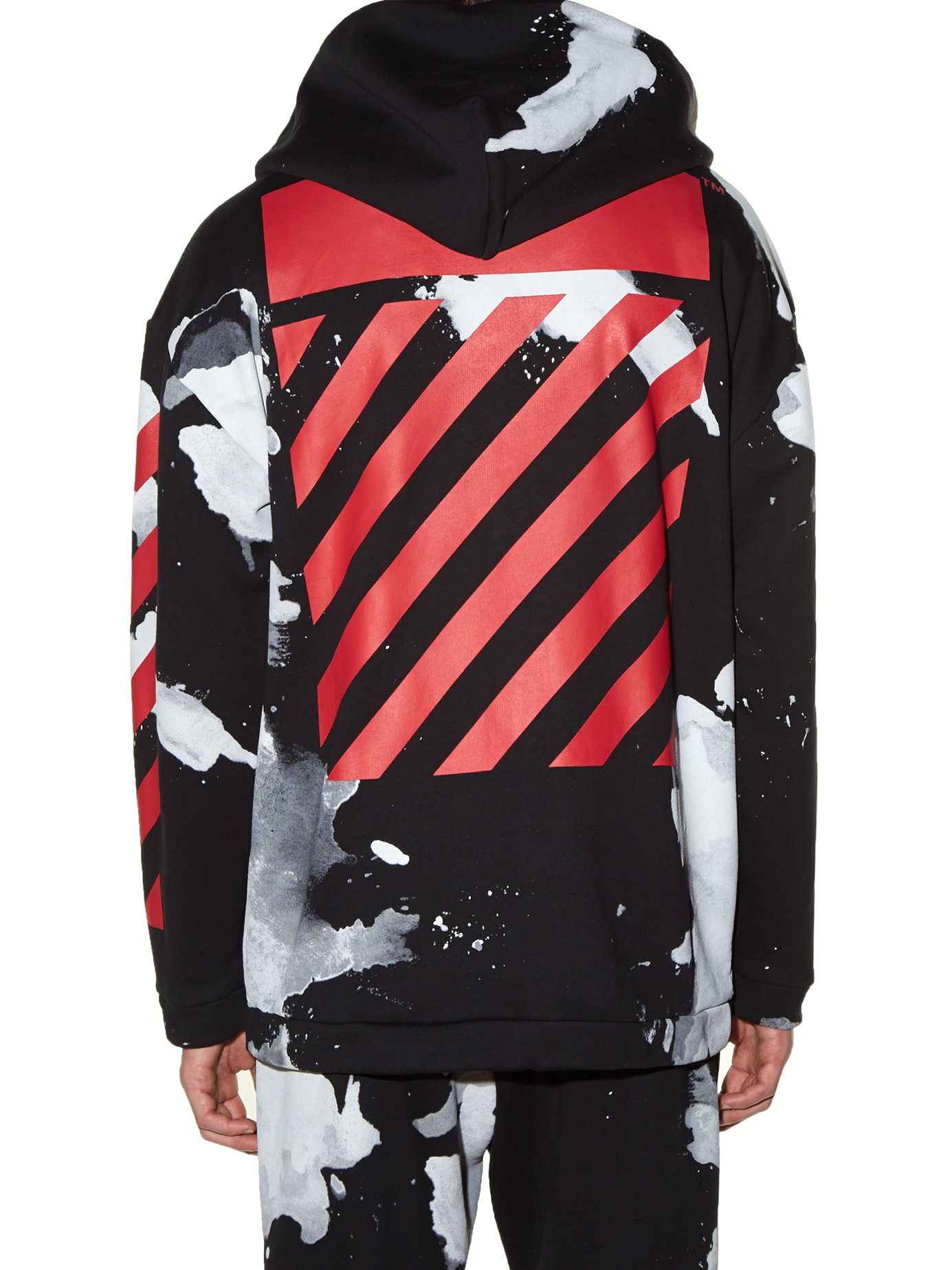 Off white sales liquid hoodie